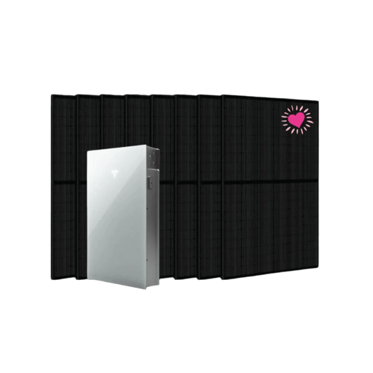 MyPwr1X 6.0 kW Solar Energy System + 1 Tesla Powerwall 3 (13.5kWh) Battery Home Backup. *Net Cost after Incentives. Lifetime Savings $50,000 or More! - Sunlove Solar