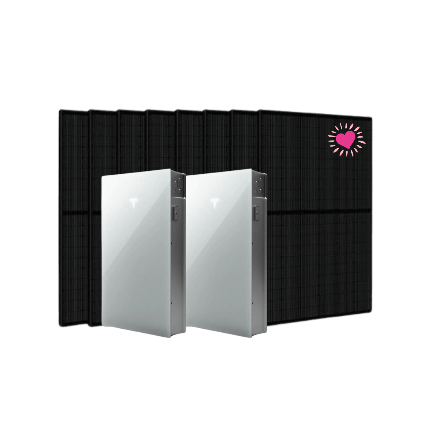 MyPwr2X 10.0 kW Solar Energy System + 2 Tesla Powerwall 3 (27.0kWh) Battery Home Backup. *Net Cost after Incentives. Lifetime Savings $80,000 or More! - Sunlove Solar